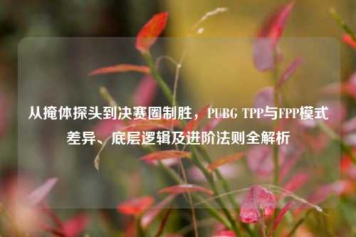 从掩体探头到决赛圈制胜,PUBG TPP与FPP模式差异、底层逻辑及进阶法则全解析