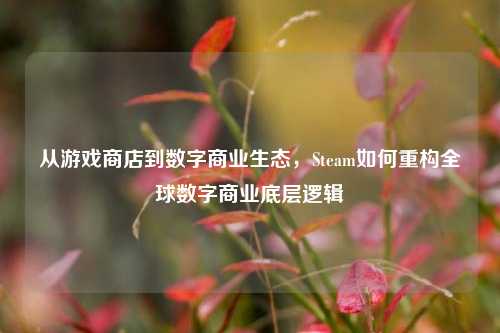 从游戏商店到数字商业生态，Steam如何重构全球数字商业底层逻辑