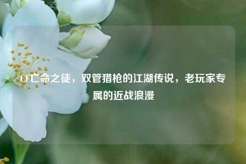 CF亡命之徒,双管猎枪的江湖传说,老玩家专属的近战浪漫