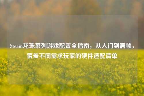 Steam龙珠系列游戏配置全指南，从入门到满帧，覆盖不同需求玩家的硬件适配清单