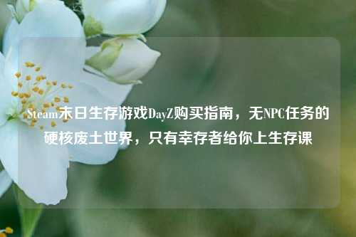 Steam末日生存游戏DayZ购买指南，无NPC任务的硬核废土世界，只有幸存者给你上生存课
