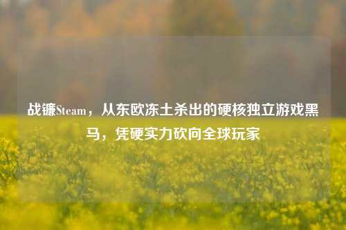 战镰Steam,从东欧冻土杀出的硬核独立游戏黑马,凭硬实力砍向全球玩家