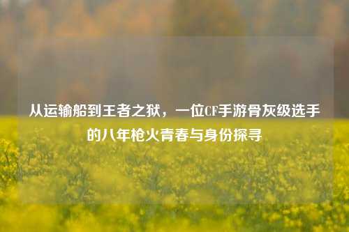从运输船到王者之狱，一位CF手游骨灰级选手的八年枪火青春与身份探寻