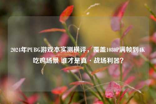 2024年PUBG游戏本实测横评,覆盖1080P满帧到4K吃鸡场景 谁才是真·战场利器?