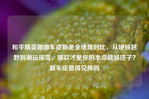 和平精英蹦蹦车皮新老全维度对比,从硬核越野到潮玩座驾,哪款才是你的本命战场搭子?新车皮值得兑换吗