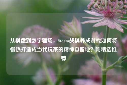 从棋盘到数字疆场，Steam战棋养成游戏如何将慢热打造成当代玩家的精神自留地？附精选推荐