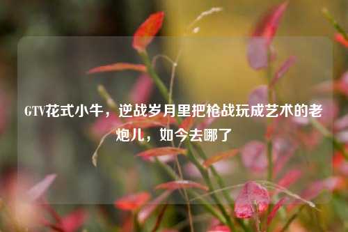 GTV花式小牛，逆战岁月里把枪战玩成艺术的老炮儿，如今去哪了