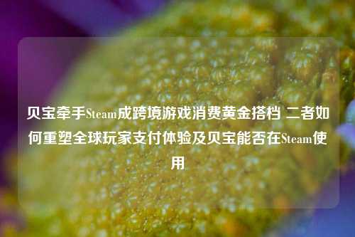 贝宝牵手Steam成跨境游戏消费黄金搭档 二者如何重塑全球玩家支付体验及贝宝能否在Steam使用
