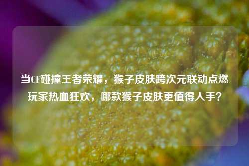 当CF碰撞王者荣耀，猴子皮肤跨次元联动点燃玩家热血狂欢，哪款猴子皮肤更值得入手？